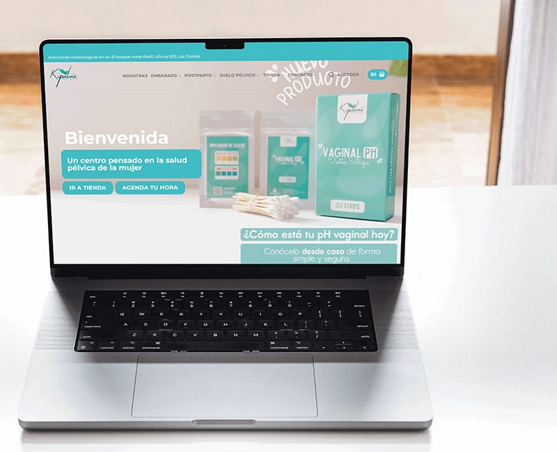 Diseño Web Kipelvic Kinesiología