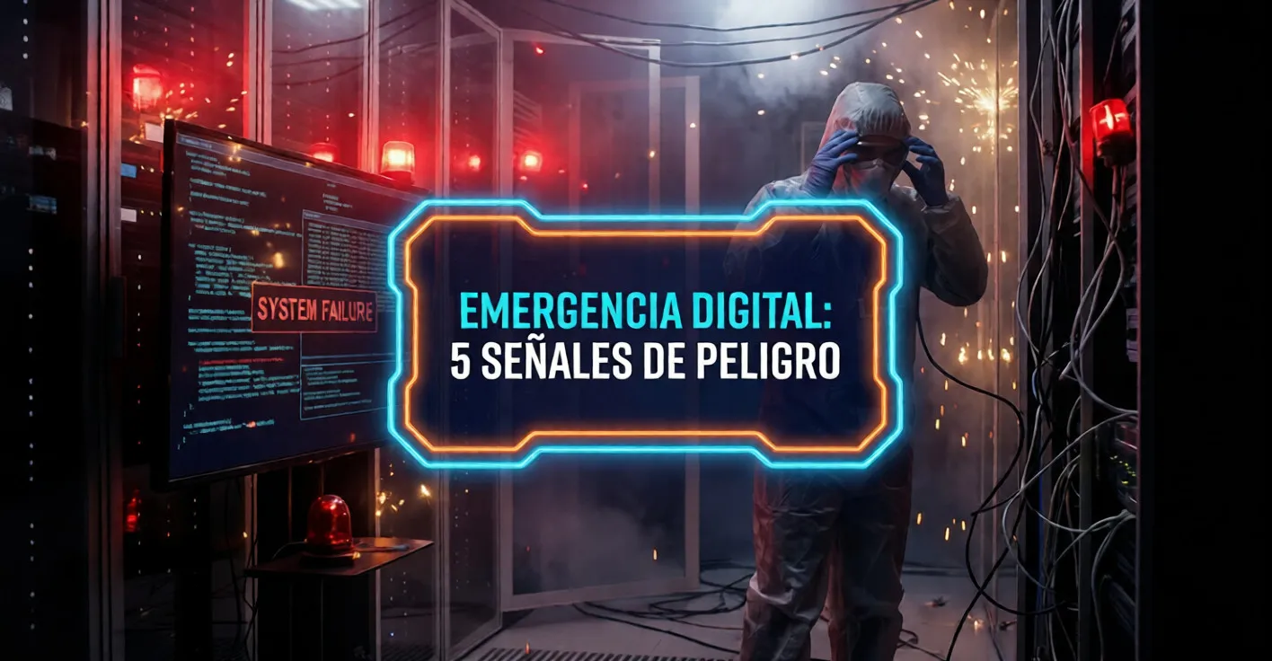 Emergencia Digital: 5 señales de peligro