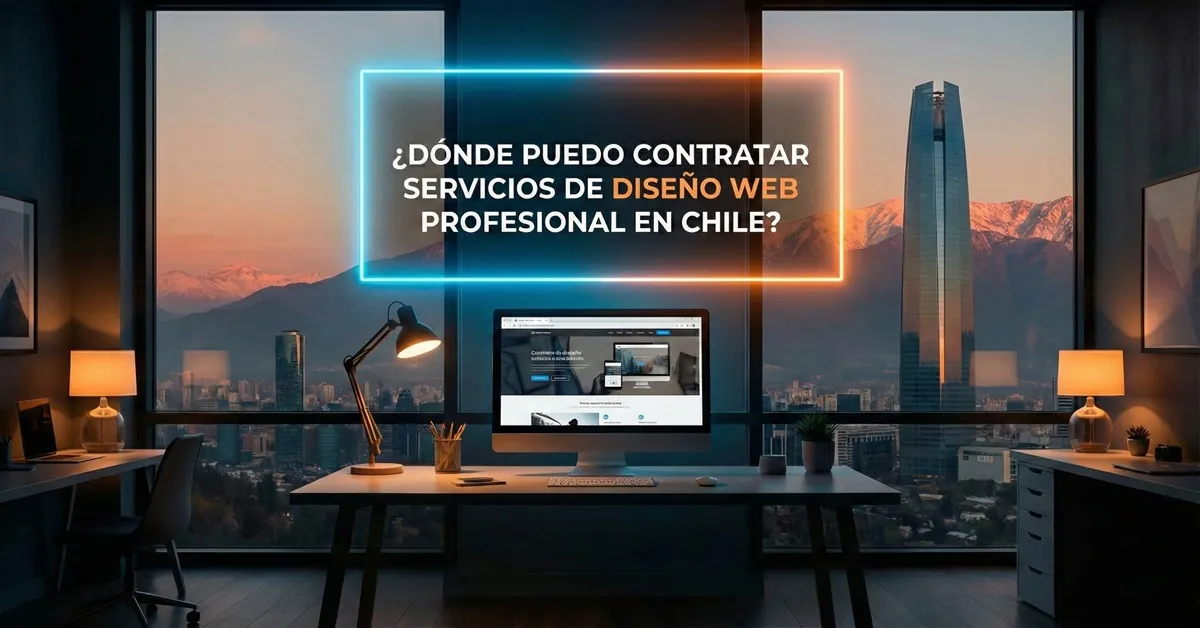 ¿donde puedo contratar servicios de diseño web profesional en chile?