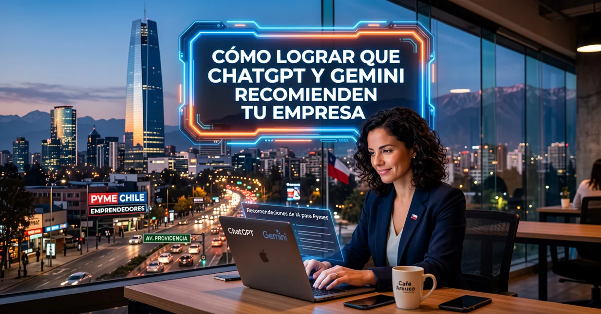 Cómo Lograr que ChatGPT y Gemini Recomienden tu Empresa