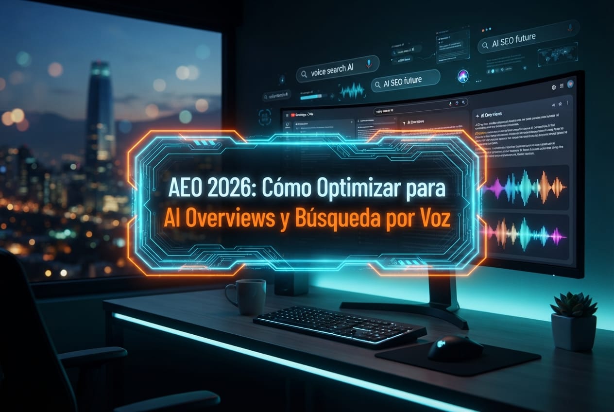 AEO 2026: Cómo Optimizar para AI Overviews y Búsqueda por Voz