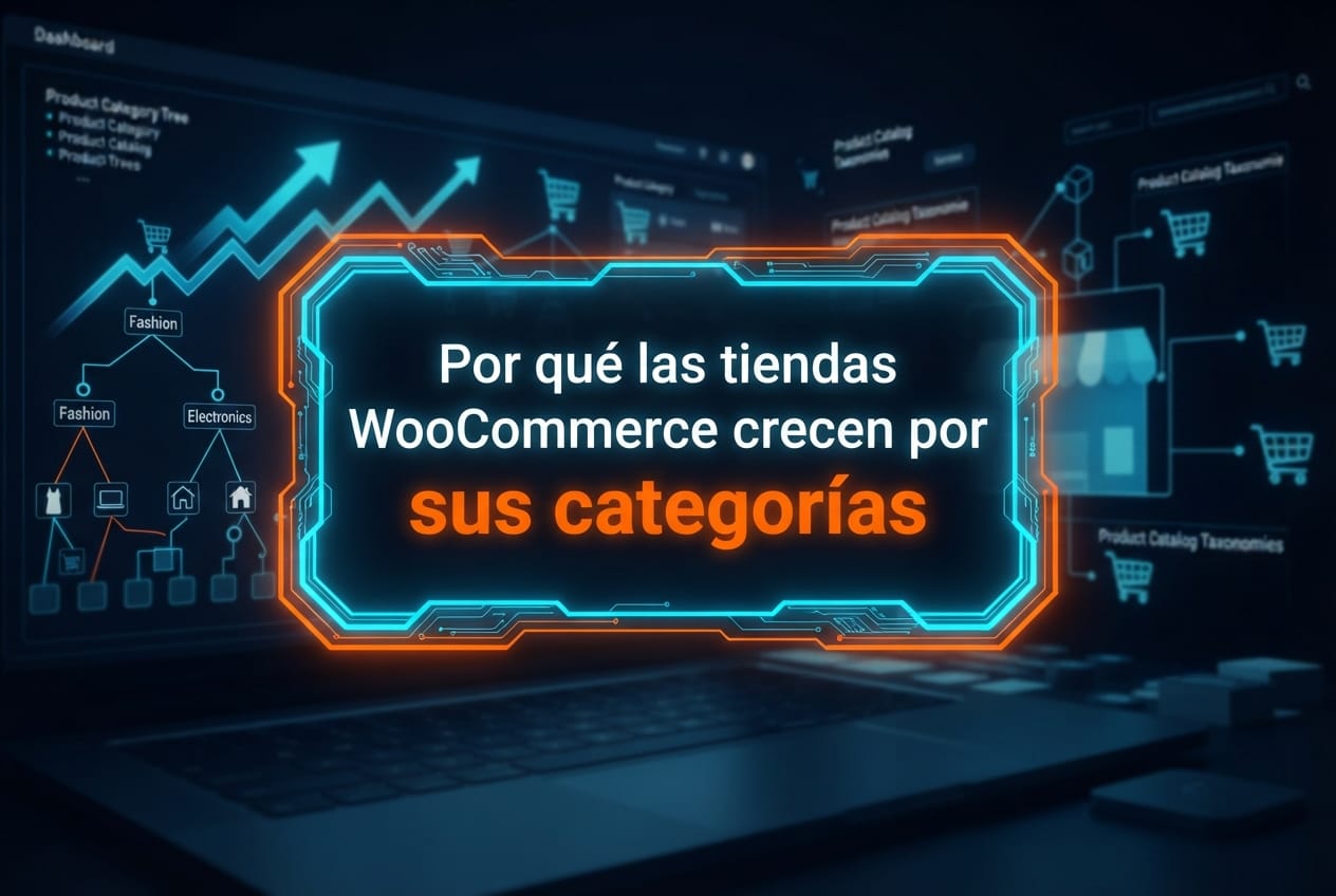 Por qué las tiendas WooCommerce crecen por sus categorías