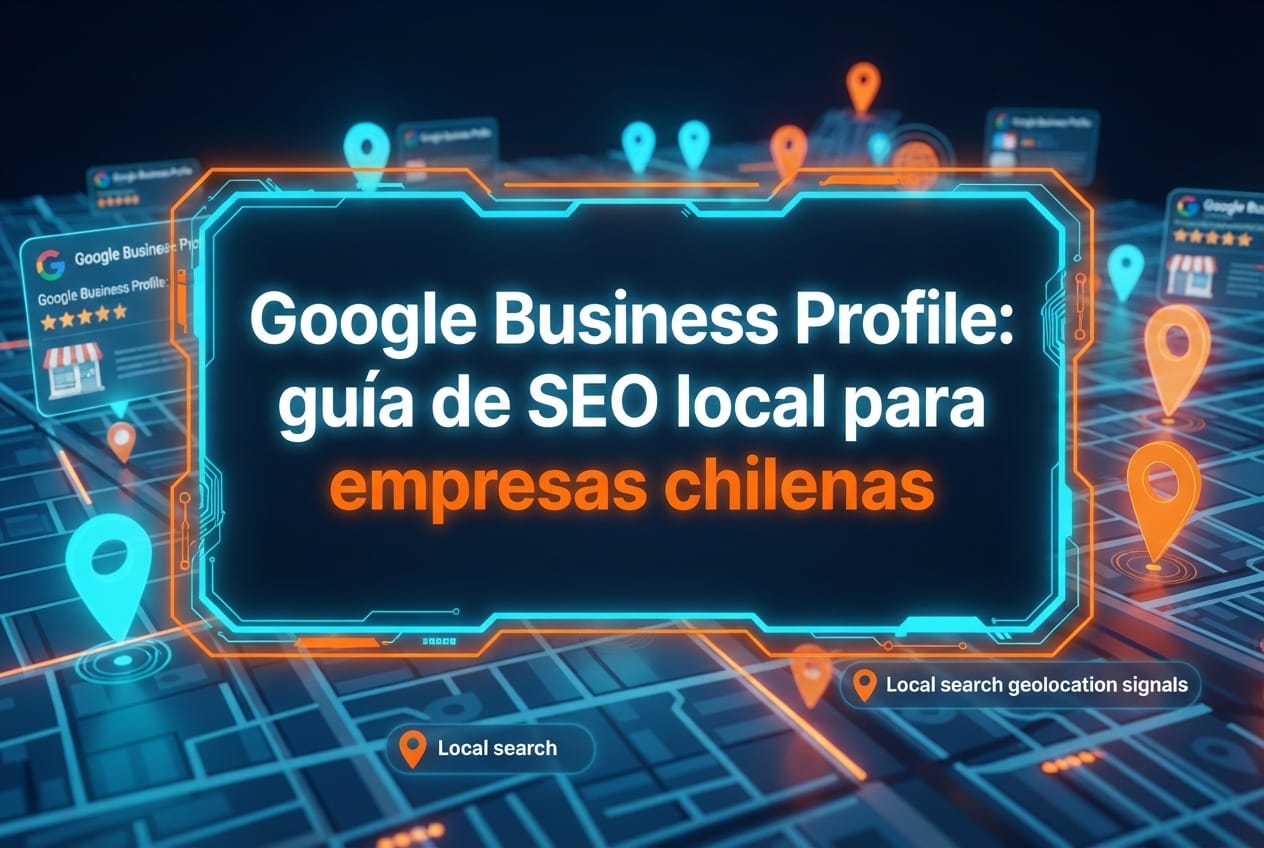 Google Business Profile: guía de SEO local para empresas chilenas